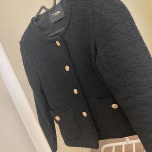 Straight Cut Tweed Jacket
